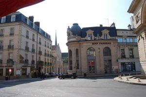 Dijon - place Darcy - rue du Dr Maret