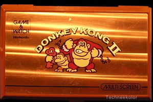 Game & Watch Donkey Kong II Mars 1983