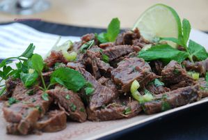 Salade de joue de boeuf Thaï3