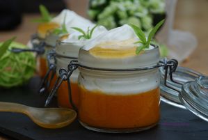 Coulis d'abricots mousse...