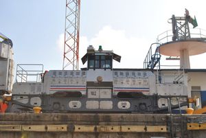 Photo 04,07 - 03 - Panama Canal Miraflores Locks Locomotive