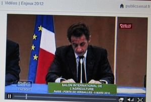 142r N Sarkozy Salon Agriculture 06-03-2010