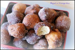 beignet fromage blanc