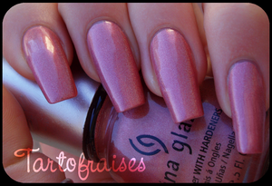 tartofraise nail art ongle vernis