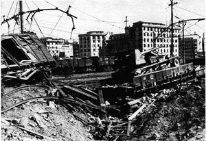 1943 Roma scalo san lorenzo bombardato