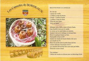 Les cannelés Bordelais 1