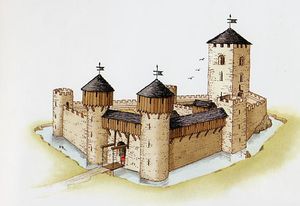 Vue générale château