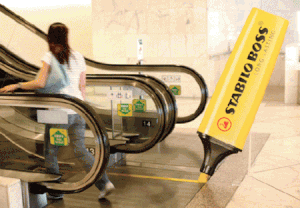 street marketing stabilo boss