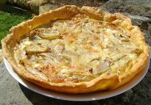 Tarte au Fenouil Miellé et au Bleu