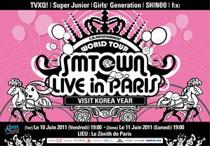 SM Town Live in Paris Logo HIGH