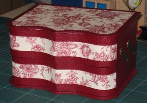 Boite Louis XV fermee face