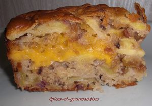 tarte aux pommes, aux noix et au Cheddar CIMG4181