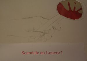 scandale au Louvre