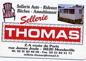 Carte Sellerie Thomas