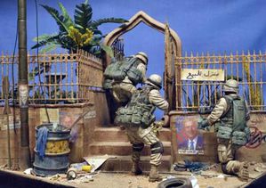 diorama irak