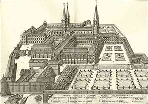 350px-Abbaye_Saint_Germain_des_Pres_en_1687.jpg
