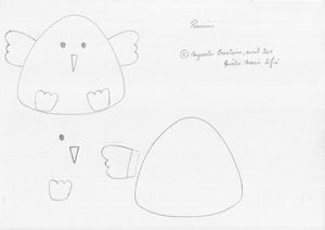 gabarit onigiri poussin
