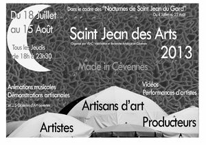 Nocturnes St Jean du Gard