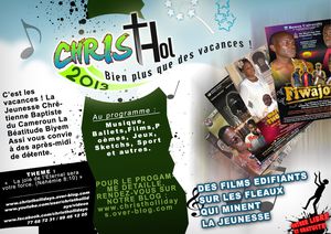 CHRISTHOLL 2013 AFFICHE A4