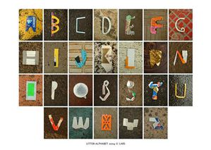 alphabet papier tres petite