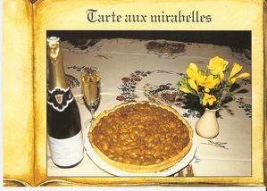 Tarte aux mirabelles 1