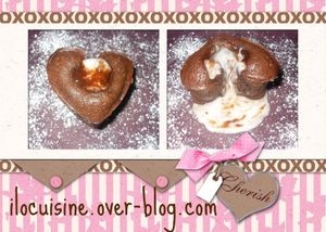 dessert saint valentin