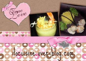 repas saint valentin