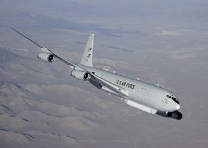 E-8C Joint STARS test aircraft T-3 with JT8D-219 engines ph