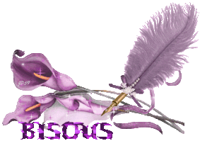 bisous plume