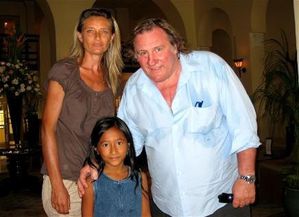Gérard Depardieu rencontre Sandra