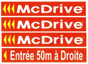Maquette Mc drive 3054