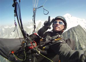 Mont Blanc parapente