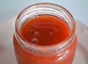 Confiture fraise rhubarbe 2