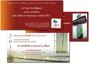 Cartes d'invitations et cartes de voeux
