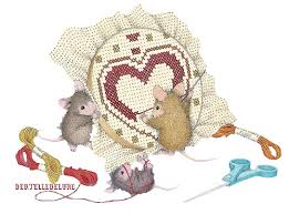 souris brodeuse