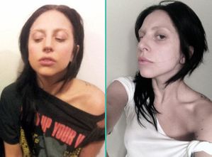 lady-gaga-sans maquillage