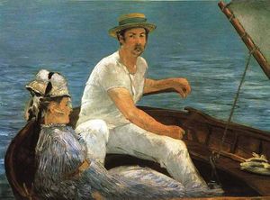 Manet en bateau