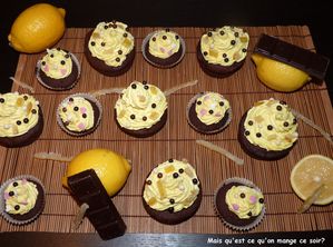 cupcake chocolat coeur lemon curd ganache aux éco-copie-1