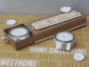 Home sweet home candles