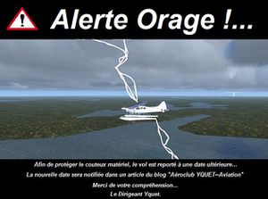 Alerte Orage