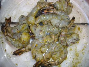 Gambas Marinées