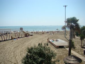 Plage du Lido-lagune-venise-adriatique