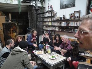 ROZAND, WOODY, ACUTI, LEZMY, AMIRAULT, NORA, ALAIN MICHEL, ELPHEGE, BERDAGUER Mai des Artistes 2012 Les Ateliers d'Argenteuil