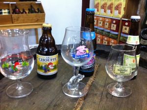 photo rince chouffe hommel