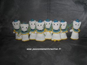 Hello Kitty pharaons les 8