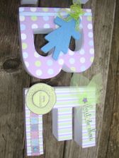Lettres BEBE detail 2