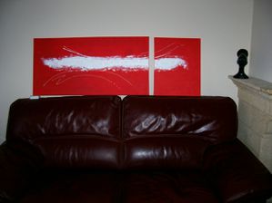Libellule duo rouge blanc-3