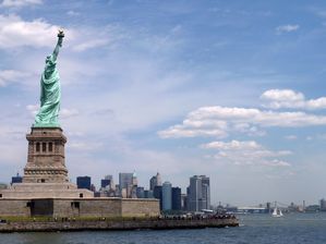 statue de la liberté et entrée du port de New York