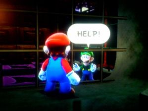 super mario galaxy luigi