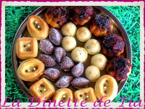 Petits gâteaux 4 en 1
